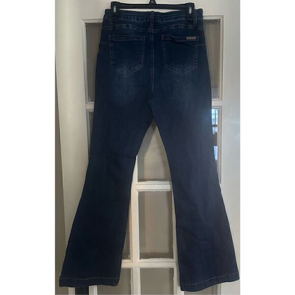WADOS High Waisted Flare Jeans size 9 High Waist Relaxed Fit for women or junior - Picture 6 of 10